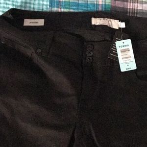 Torrid Black Jeggings, NWT